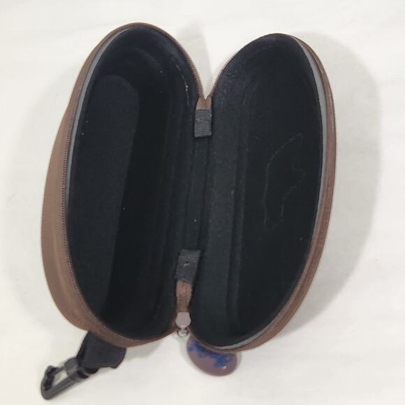 MAUI JIM CASE SUNGLASS EYE GLASSES ZIPPER HARD CLAM SHELL PROTECTIVE STORAGE - Picture 6 of 7